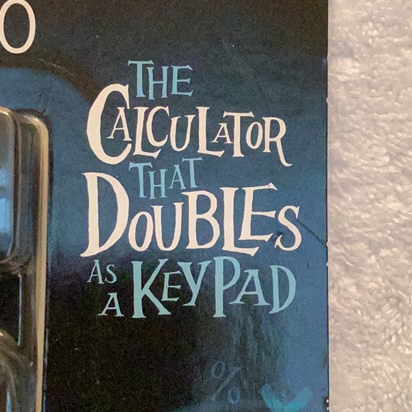 HP CalcPad 200 . Calculator that doubles as a key pad. Brand New In Box - Picture 3 of 5